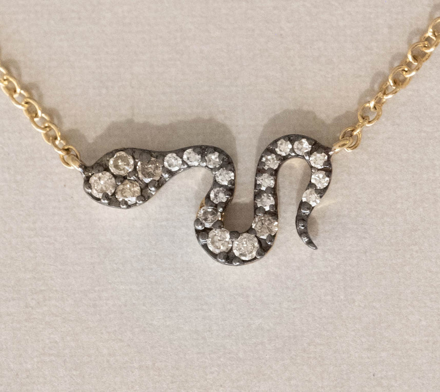 Dainty Snake Necklace