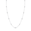 1.50 ct. diamond by yard necklace
