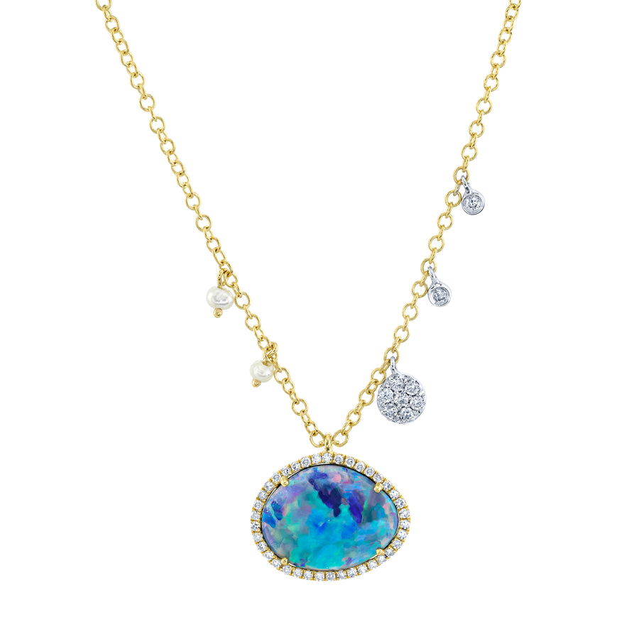 Firey Opal Necklace