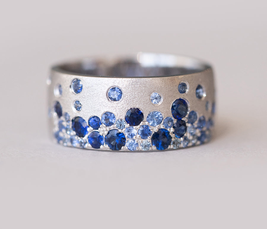 Scattered Sapphire Band