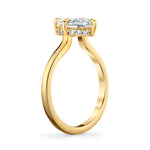 1.57ct Lab Grown Marquise Diamond Engagement Ring Profile