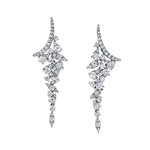 Diamond Chandelier Ear Climbers