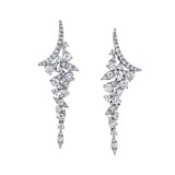 Diamond Chandelier Ear Climbers