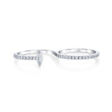 Diamond Marquise Double Band