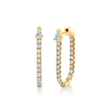 Edgy Inside Out Diamond Hoops