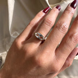 Natural 1.41ct Capsule Cut Diamond Ring