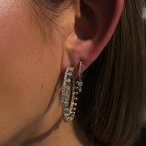 Tiara Diamond Hoops