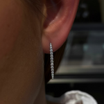 Diamond Dagger Style Earrings