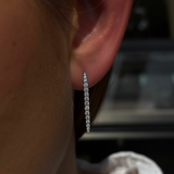 Diamond Dagger Style Earrings