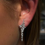Chandelier Diamond Ear Climbers