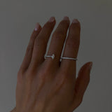 Diamond Marquise Double Band