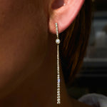 Diamond Stick Earrings