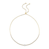 Diamond Tennis Necklace Choker