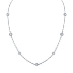 Natural Pavé Diamond Necklace