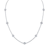 Natural Pavé Diamond Necklace