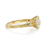 Single Stone Old European Cut Nicole Ring