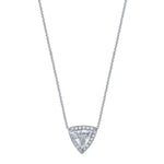 Trillion Diamond Pendant
