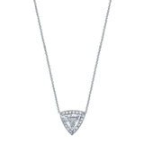 Trillion Diamond Pendant