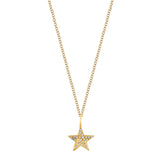 Twinkling Star Diamond Pendant