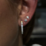 Diamond Dagger Style Earrings