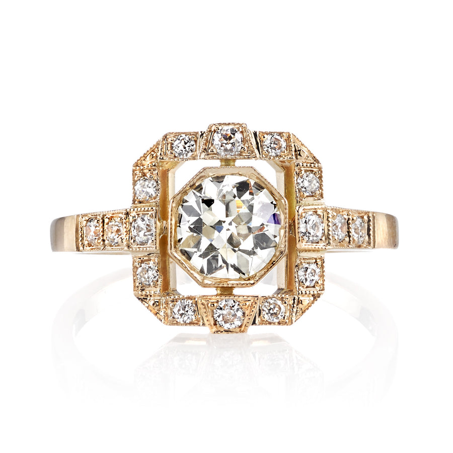 Single Stone Vintage Katie Engagement Ring