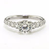 Graduated Diamond Engagement Ring Setting by Harold Stevens