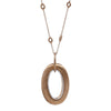 Oval Pendant Necklace by Nanis