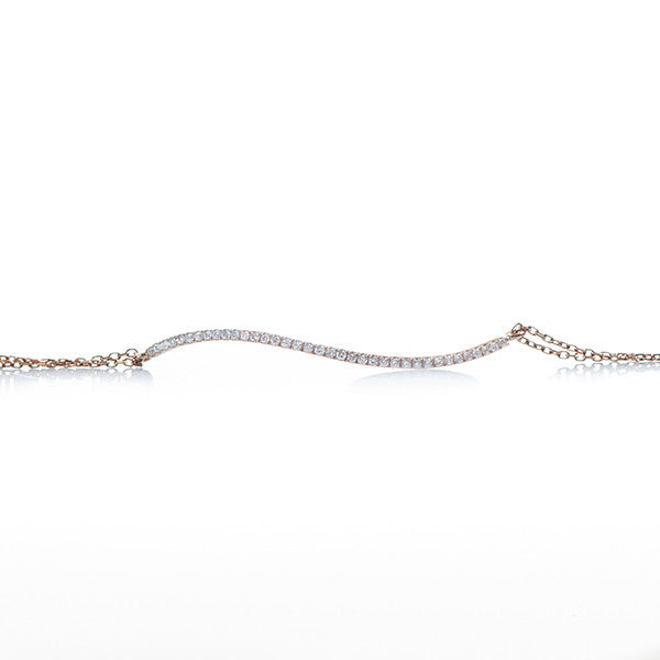 Rose Gold Diamond Bracelet