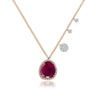 Ruby Slice Diamond Necklace