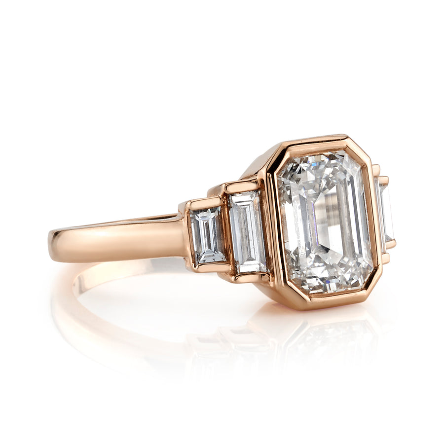 2.21 ct. Art Deco Engagement Ring
