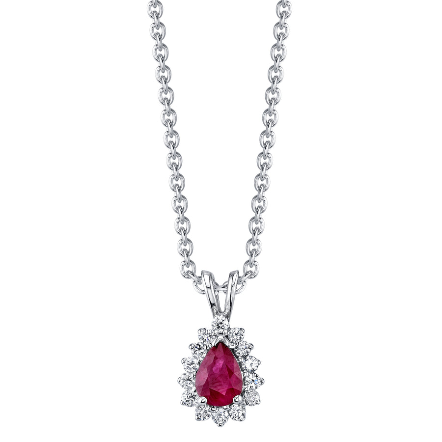 Ruby & Diamond Pendant