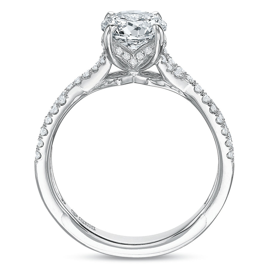 HS Exclusive 'Twist' Engagement Ring Setting