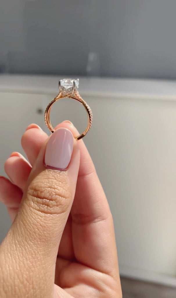 Diamond Engagement Ring 1-1/5 Carats tw 14K Rose Gold | Jared