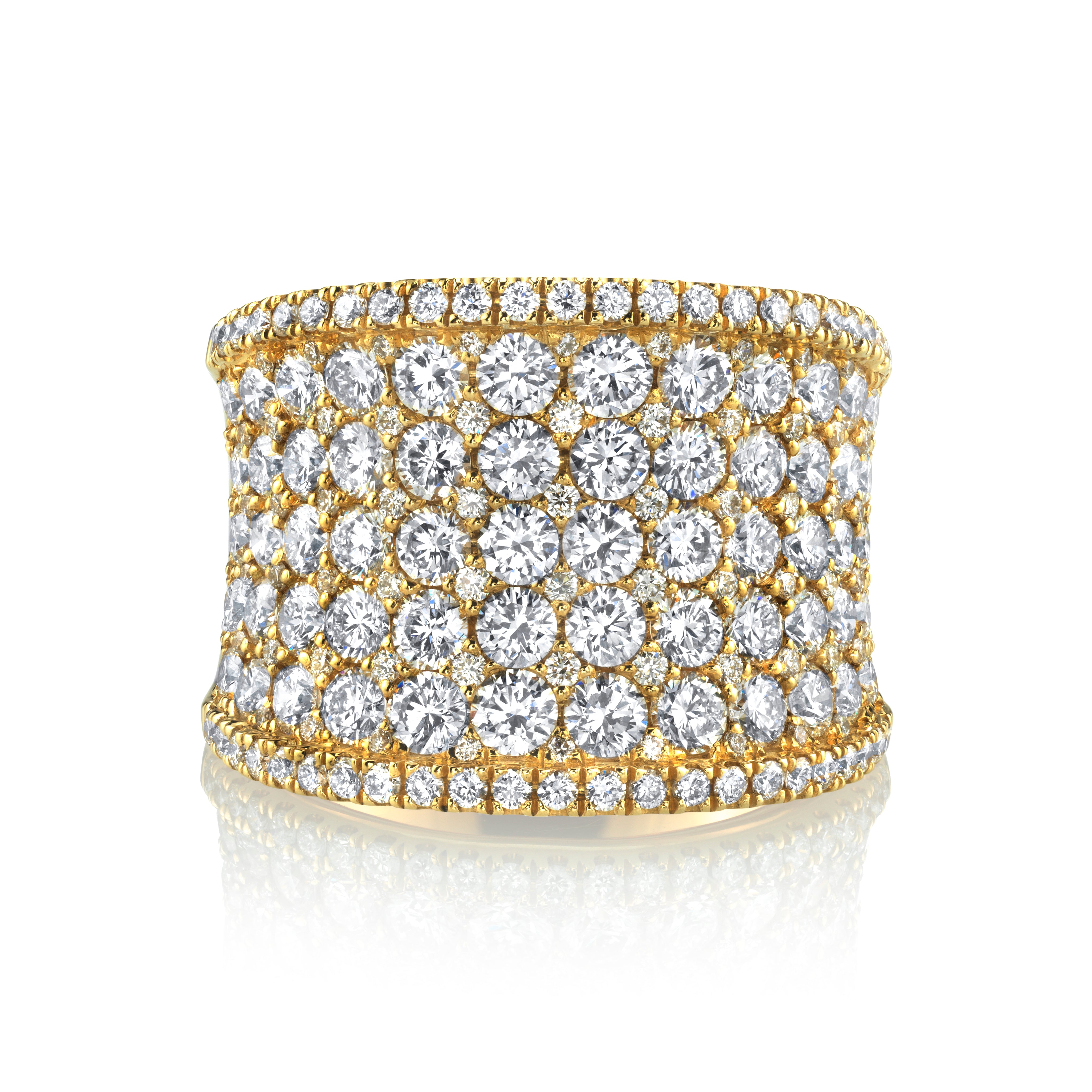 Pave Diamond Ring