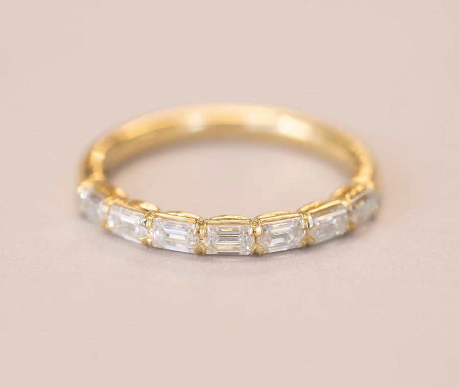 1.5 Carat Diamond 7 Stone Anniversary Ring. 1.5 Carat Diamond Wedding Ring.  1.5 Carat Diamond Anniversary Band in 14k White Gold - Etsy