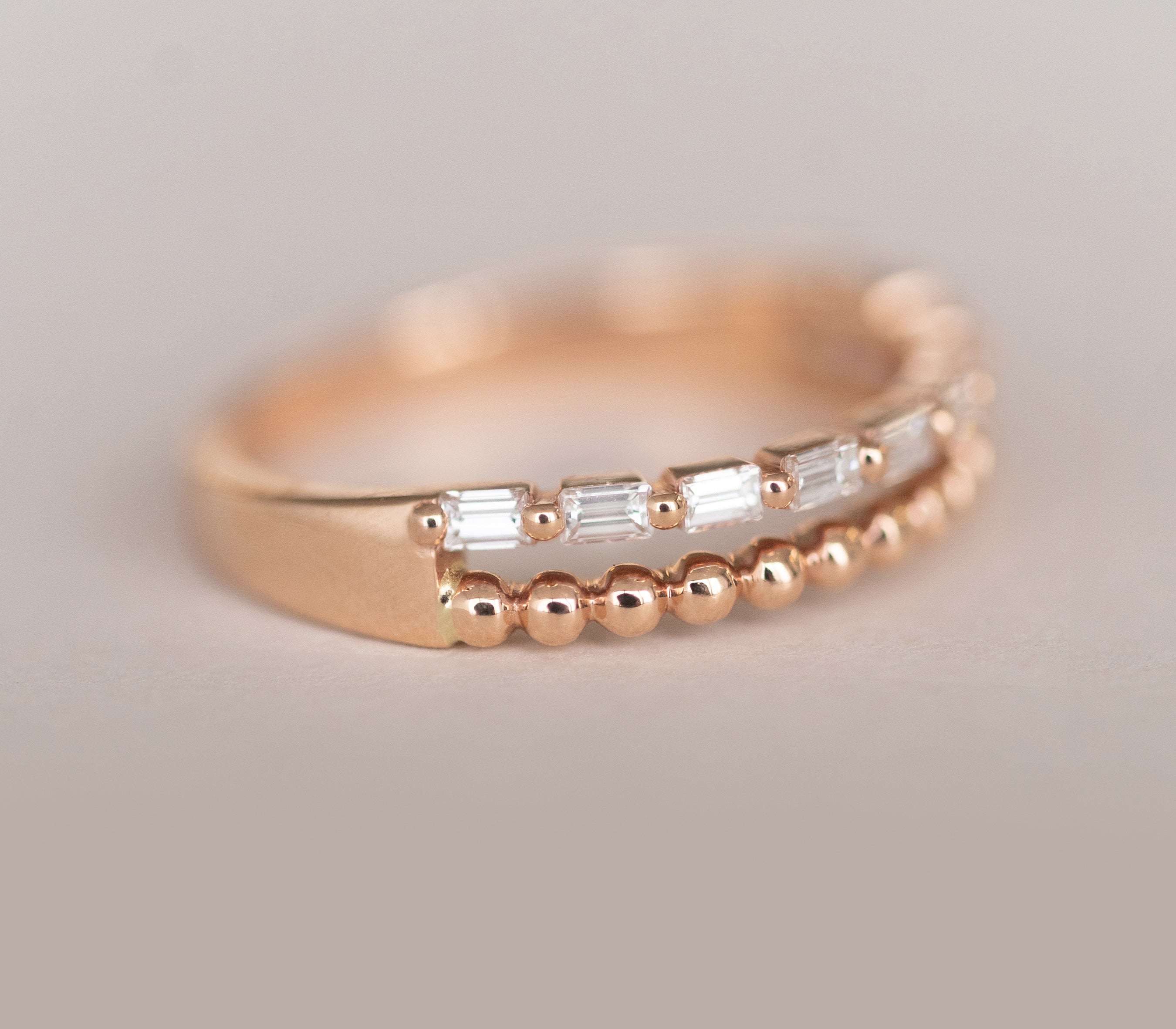 'Island Ave' Single Stacker - Stackable Rings – Harold Stevens