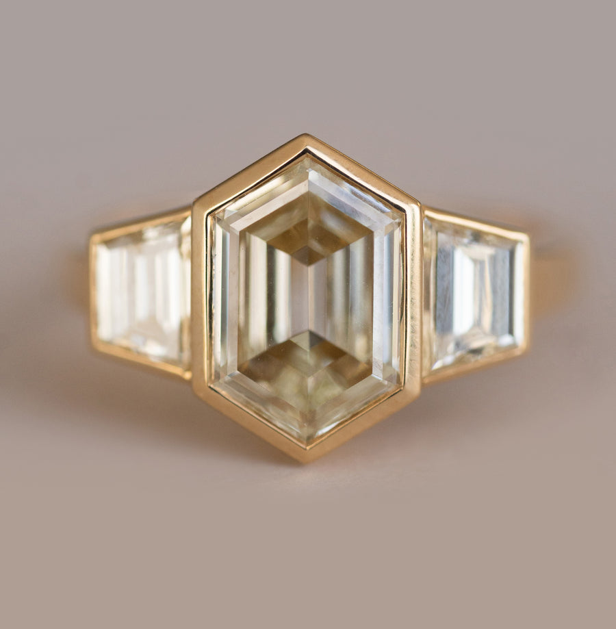 Rare Hexagon Diamond