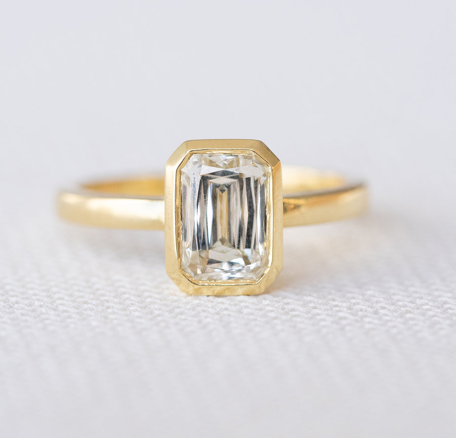 1.50 ct. CrissCut Emerald Diamond Ring