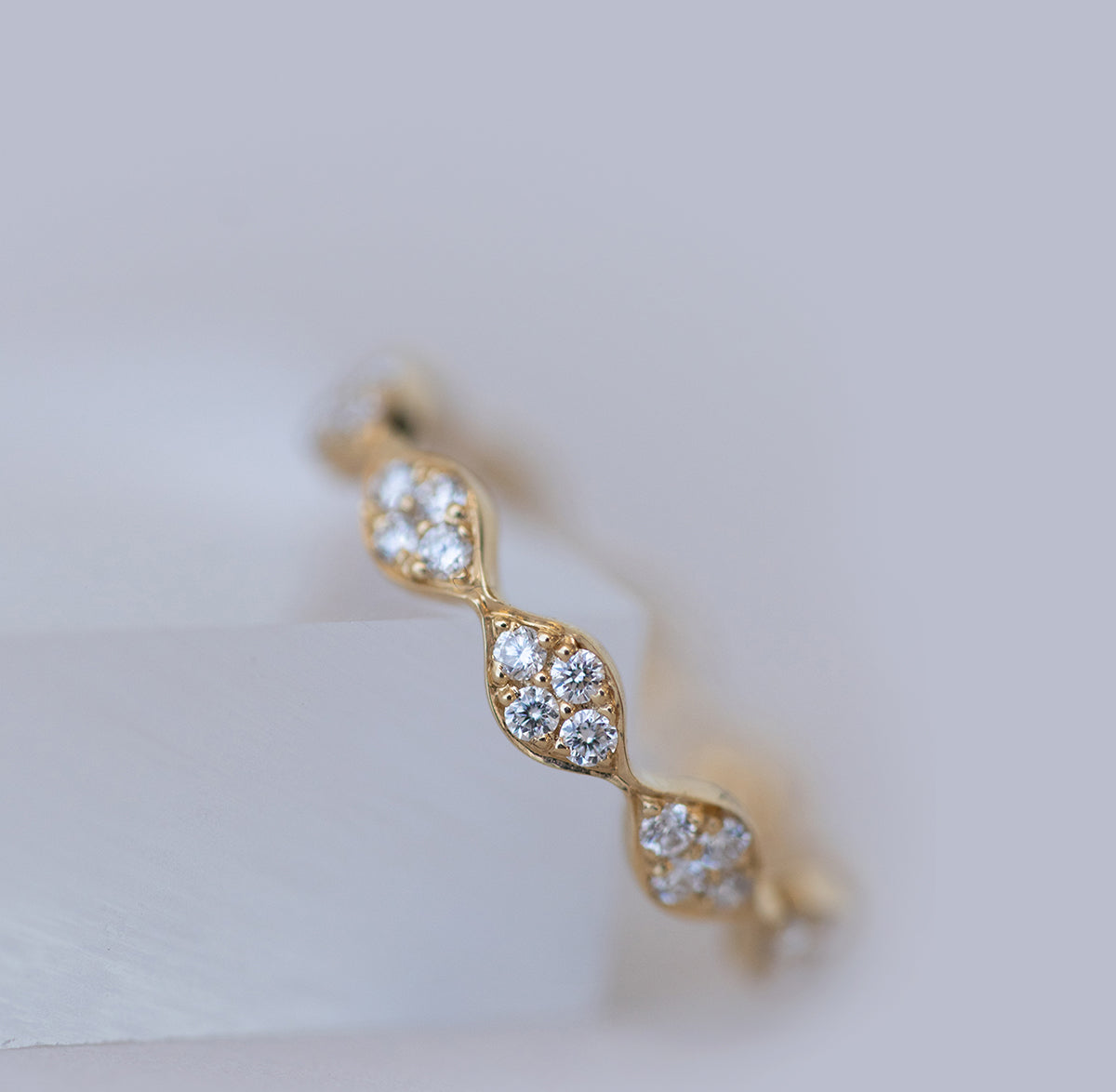 Yellow Gold Stackable or Wedding Ring - Harold Stevens Jewelers