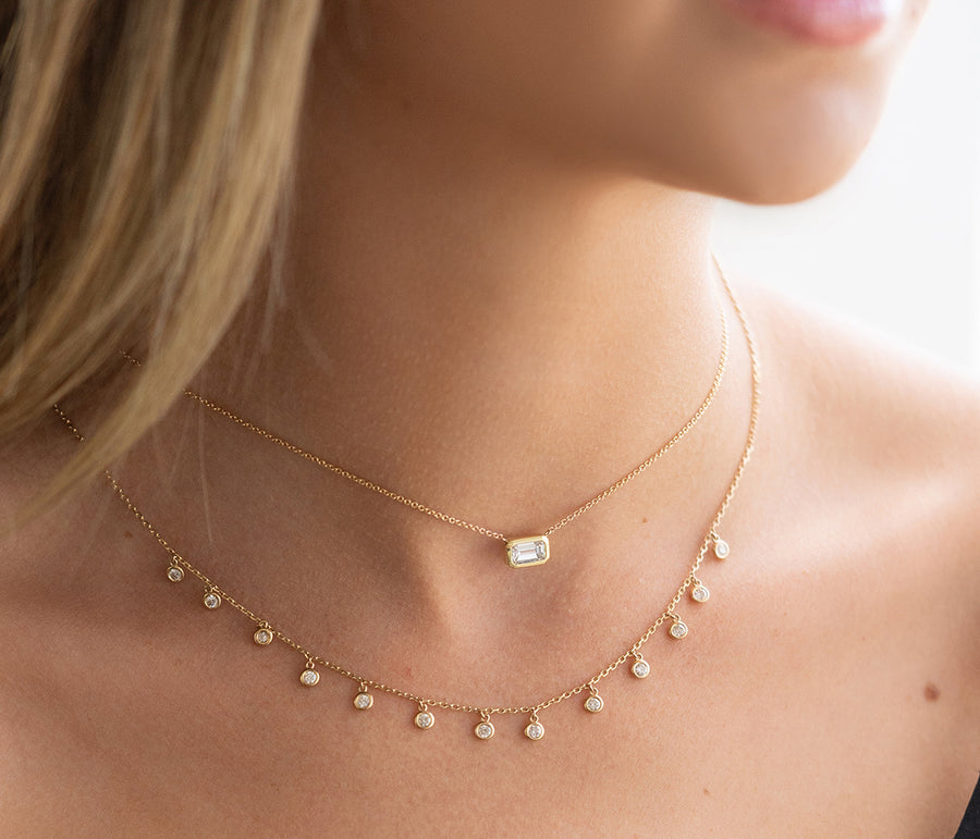 Shop Sustainable Diamond Necklaces | Lab-Grown Diamond & Traceable Gold  Earrings | idyl