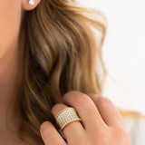 Pave Diamond Ring