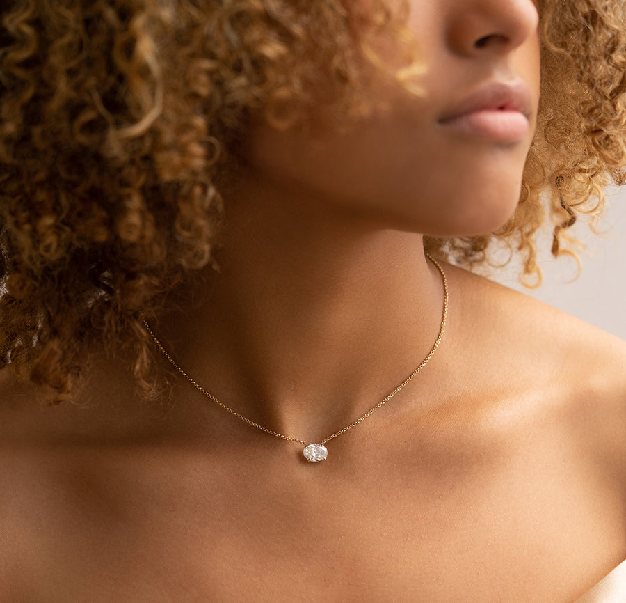 2 ct diamond necklace Clearance