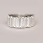Ultra Long Baguette Diamond Band