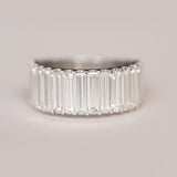 Ultra Long Baguette Diamond Band