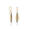 Lika Behar Gold Leaf Earrings