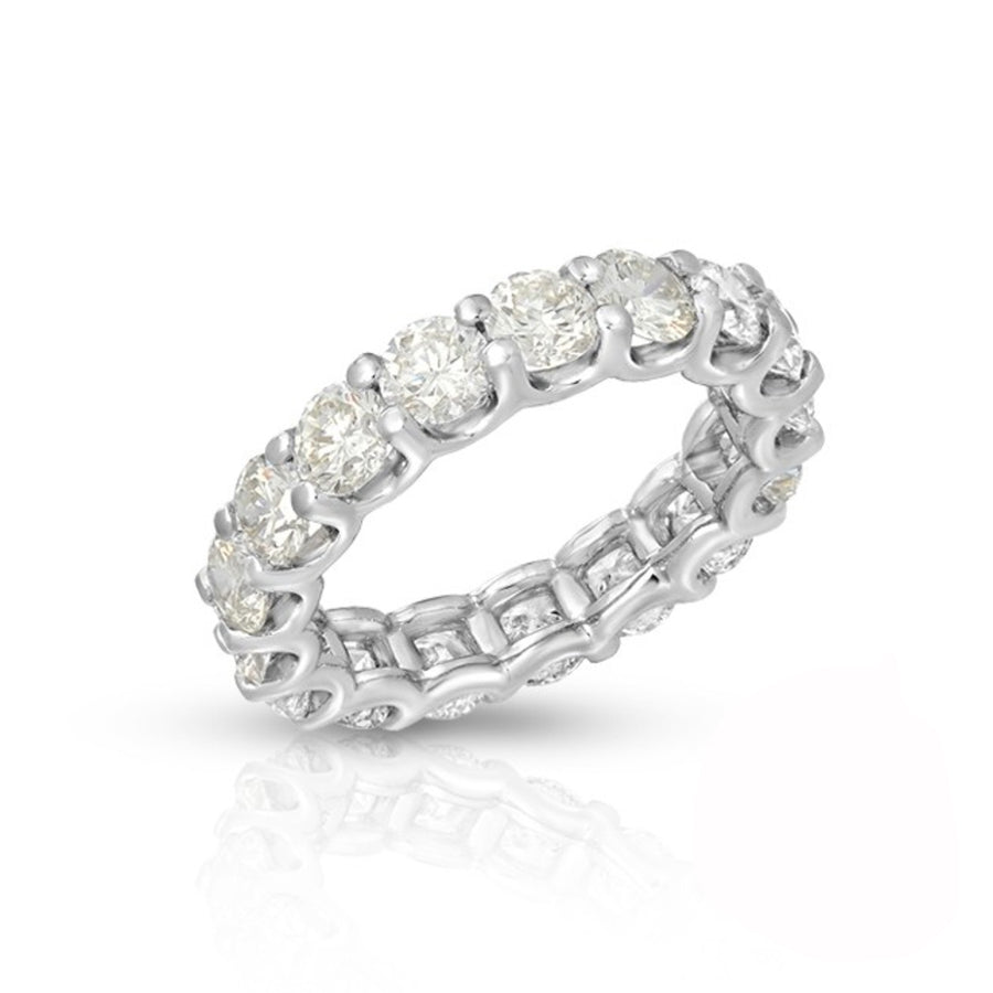 U-Prong Diamond Eternity Ring