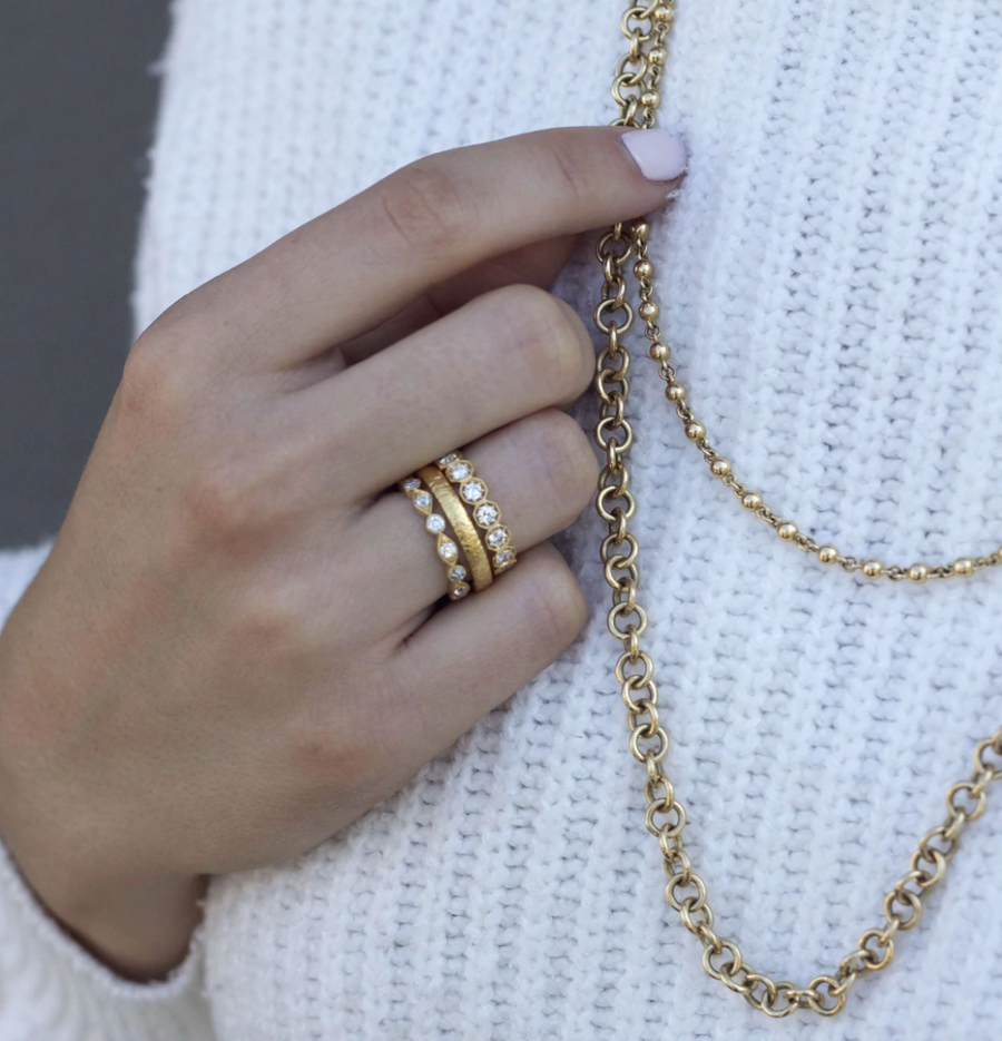 Pure 22K Yellow Gold Wedding Ring Harold Stevens