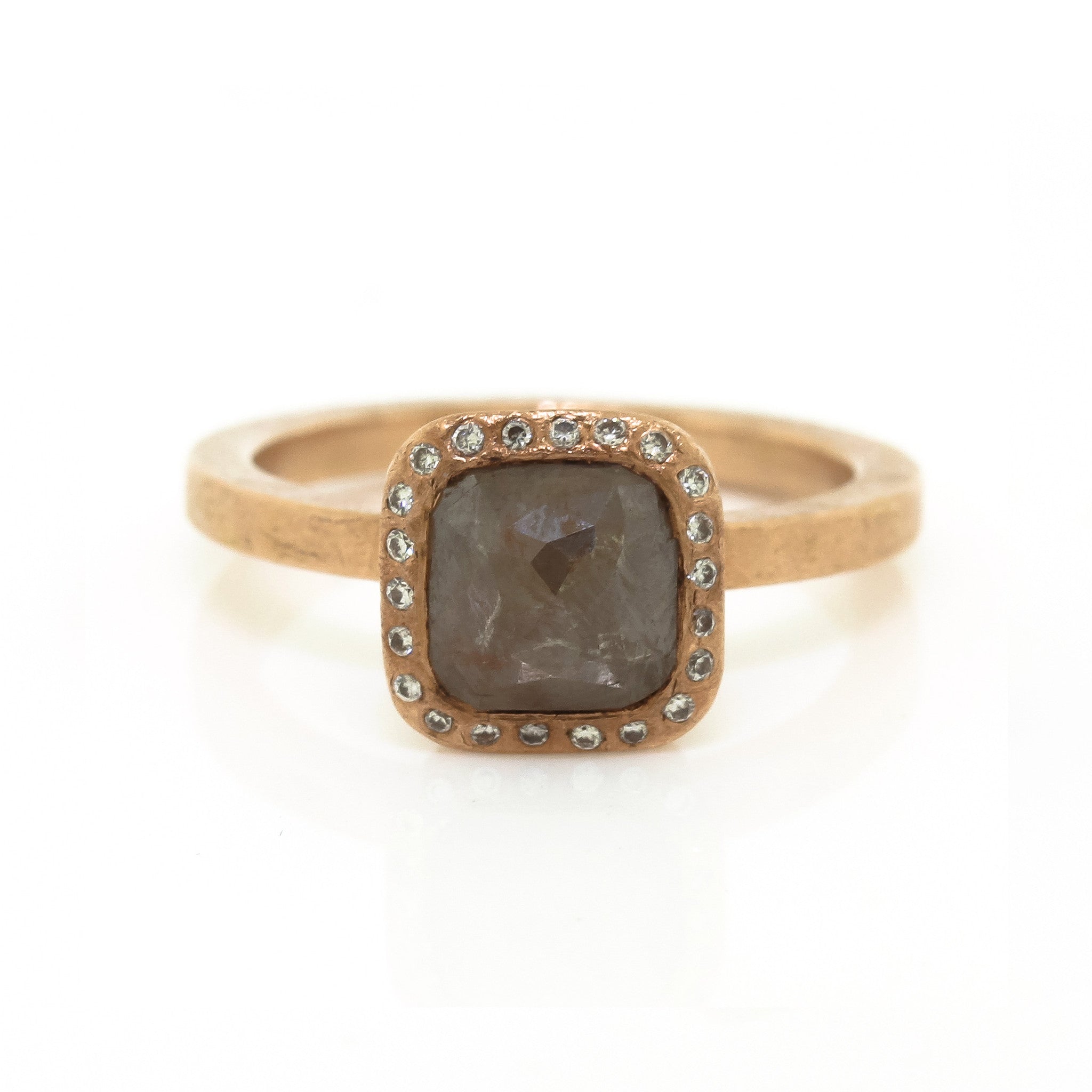 Todd Reed Silver-Grey Diamond Ring – Harold Stevens