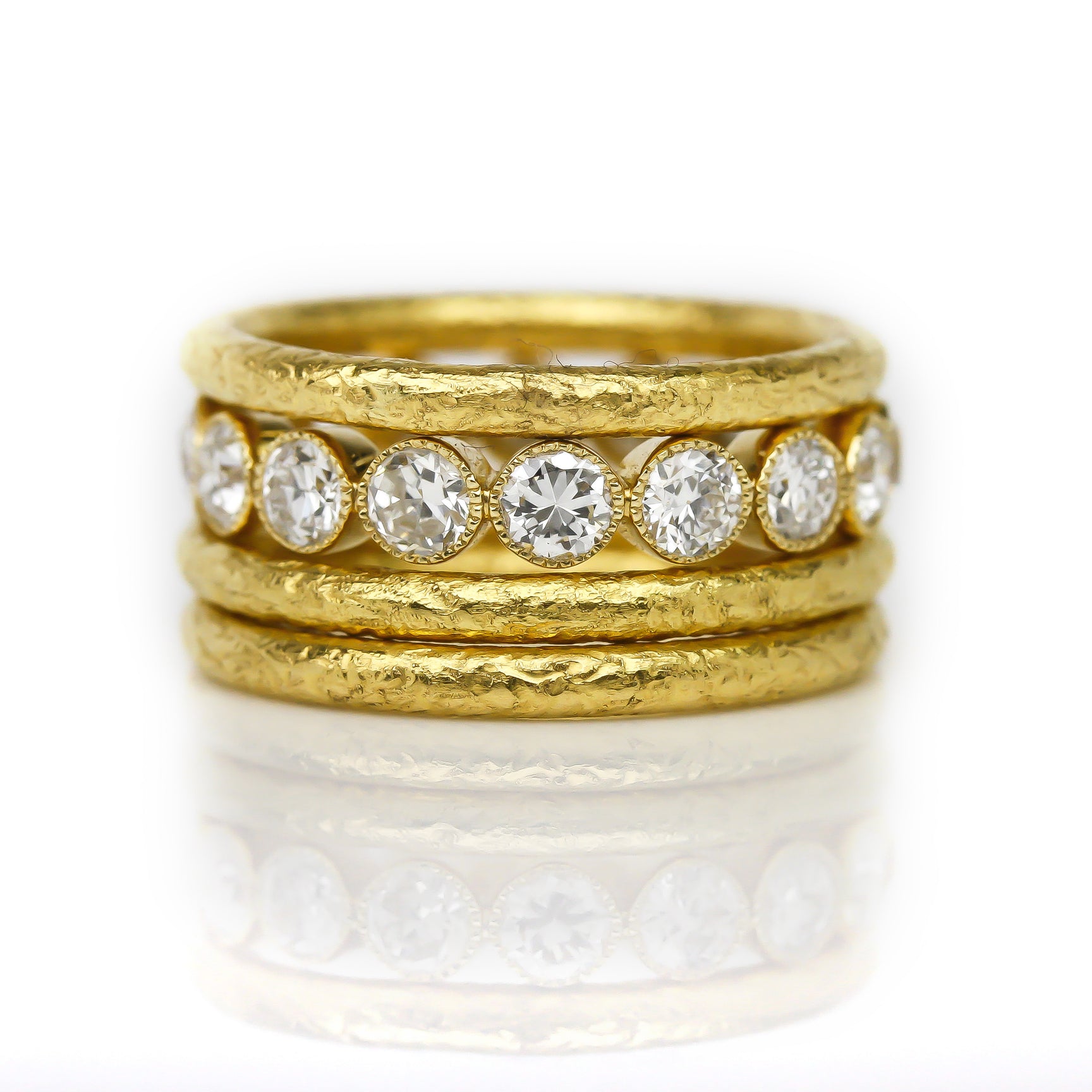 Stackable Rings 'Market St.' Ring Stack by Harold Stevens